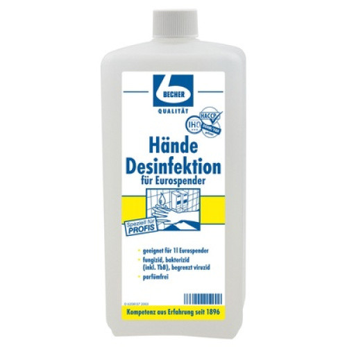 Hände-Desinfektion Biozid 1L Hände-Desinfektion Biozid 1L