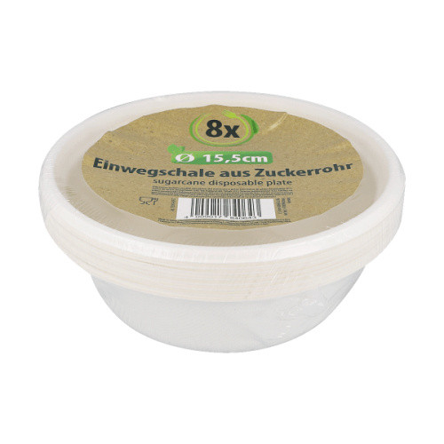 8er Einwegschale 15,5 cm 8er Einwegschale 15,5 cm