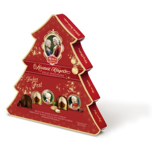 Weihnachtsbaum Mozart-Kugeln 240g Weihnachtsbaum Mozart-Kugeln 240g