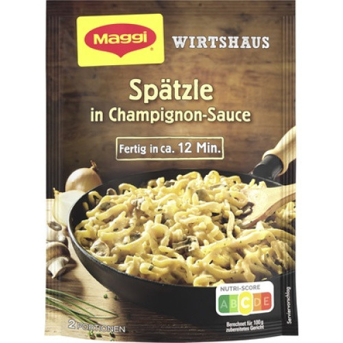 Maggi Wirtshaus Spätzle Champignon Maggi Wirtshaus Spätzle Champignon