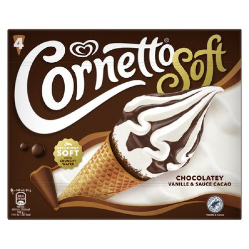 Lagnese Cornetto Soft Vanilla/Chocolate TK 560ml Lagnese Cornetto Soft Vanilla/Chocolate TK 560ml