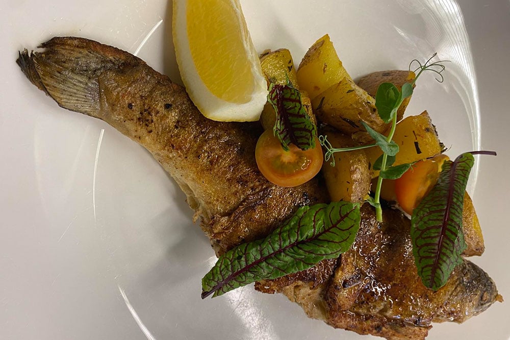Restaurant Dion Leverkusen-Opladen hat auch eine große Auswahl an Fischgerichten