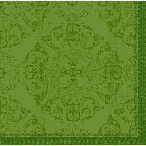 Dunilin-Servietten Opulent leaf green 45St Dunilin-Servietten Opulent leaf green 45St