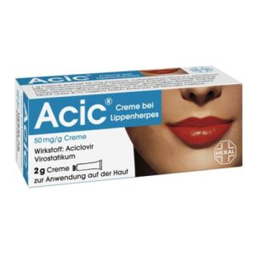 Acic Creme bei Lippenherpes Acic Creme bei Lippenherpes