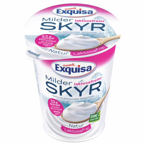 Exquisa Skyr Natur mild Laktosefrei 375g Exquisa Skyr Natur mild Laktosefrei 375g