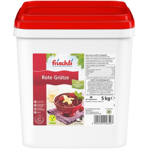 Rote Grütze 5-Frucht 5 Kg Rote Grütze 5-Frucht 5 Kg
