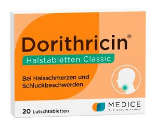 DORITHRICIN HALSTABLETTEN Classic DORITHRICIN HALSTABLETTEN Classic