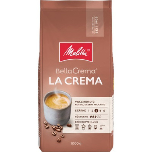 Bella Crema Café La Crema ganze Bohne 1KG Bella Crema Café La Crema ganze Bohne 1KG