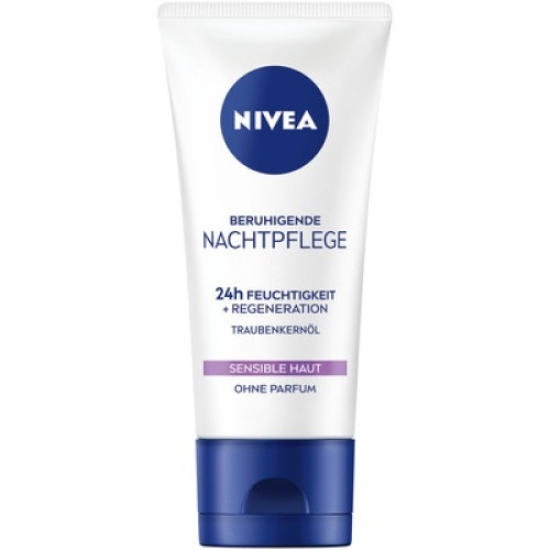 NIVEA beruhigende Nachtpflege 24h Feuchtigkeit und Regeneration 50ml NIVEA beruhigende Nachtpflege 24h Feuchtigkeit und Regeneration 50ml