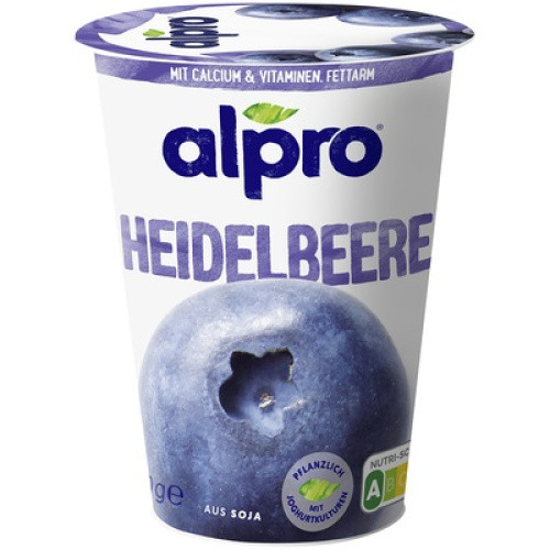 Soja Joghurt Heidelbeere frisch 400g Soja Joghurt Heidelbeere frisch 400g