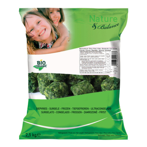 Bio Grünkohl Portionen TK 2,5kg Bio Grünkohl Portionen TK 2,5kg