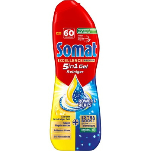 Somat Excellence Premium 5in1 Gel Power und Perls 60WL Somat Excellence Premium 5in1 Gel Power und Perls 60WL