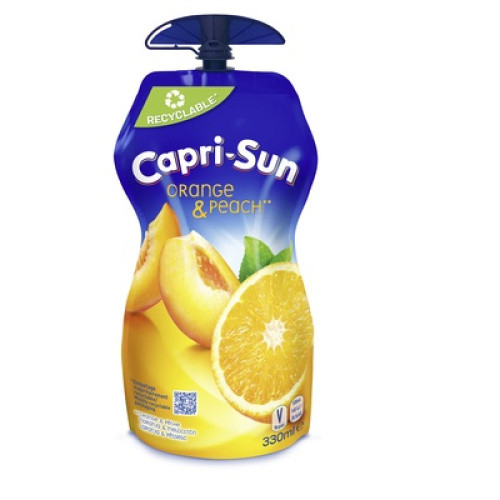 Capri-Sun Orange & Peach 0,33L Capri-Sun Orange & Peach 0,33L