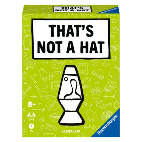 That´s not a hat, Pop Culture, geniales, einfaches Partyspiel für 3, 8 Spieler ab 8 Jahren. Alle mac That´s not a hat, Pop Culture, geniales, einfaches Partyspiel für 3, 8 Spieler ab 8 Jahren. Alle mac