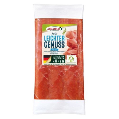 Leichtschinken geräuchert Servierschnitt frisch 80g Leichtschinken geräuchert Servierschnitt frisch 80g