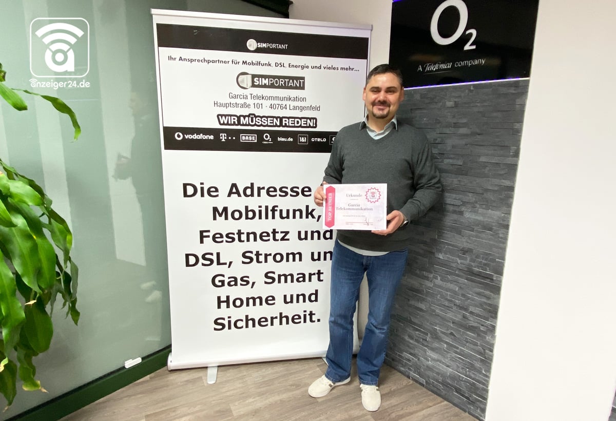 Urkunde-Langenfeld-Telekommunikation-Garcia-Top-Betrieb