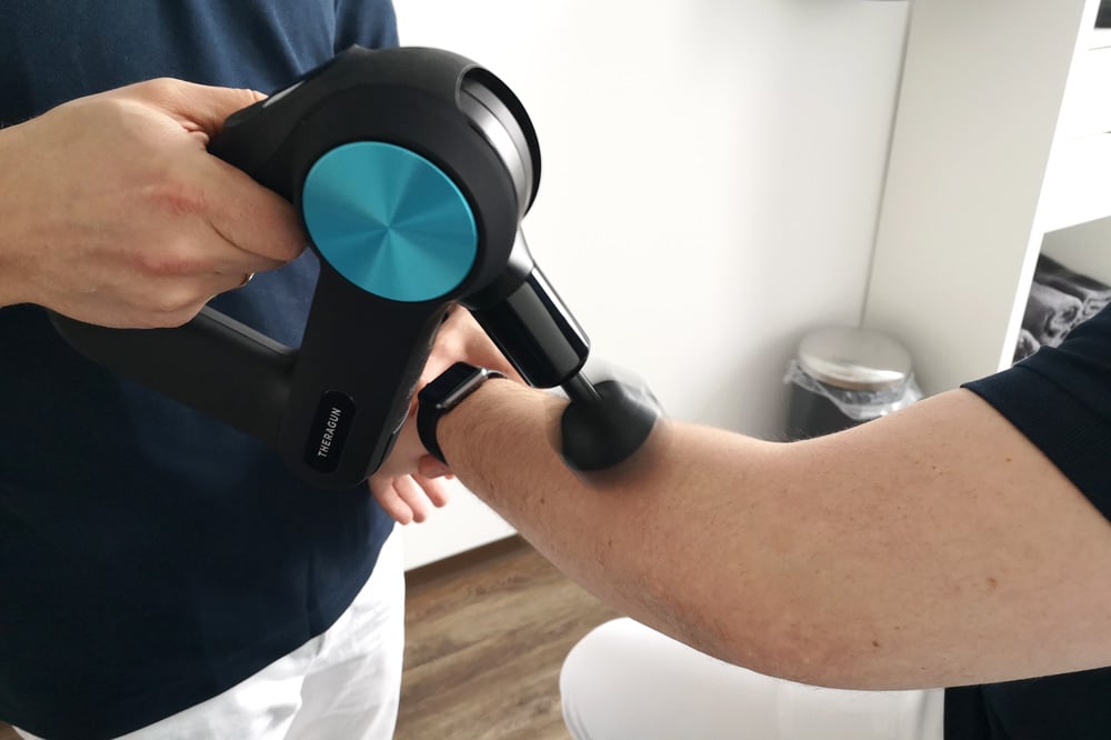 PhysioNow-Physiotherapie-Hilden-Massagepistole