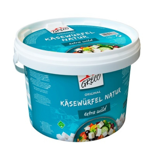 Käsewürfel Natur extra mild 40% frisch 1,8kg Käsewürfel Natur extra mild 40% frisch 1,8kg