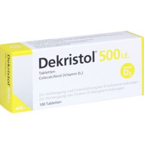 Dekristol 500 I.E. Tabletten Dekristol 500 I.E. Tabletten