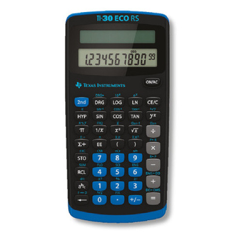 Texas Instruments Schulrechner Ti 30 Eco Rs 1St Texas Instruments Schulrechner Ti 30 Eco Rs 1St