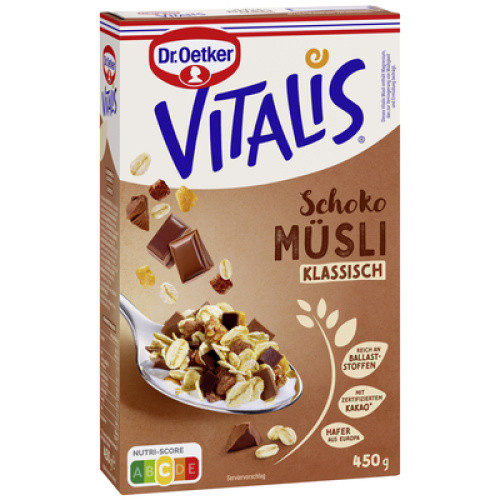 Vitalis Schoko Müsli klassisch 450g Vitalis Schoko Müsli klassisch 450g