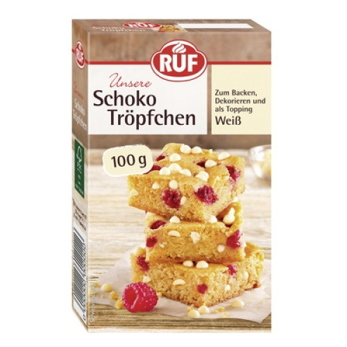 Schoko Tröpfchen weiß 100g Schoko Tröpfchen weiß 100g