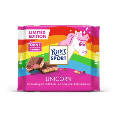Ritter Sport Unicorn Tafelschokolade 100g Ritter Sport Unicorn Tafelschokolade 100g