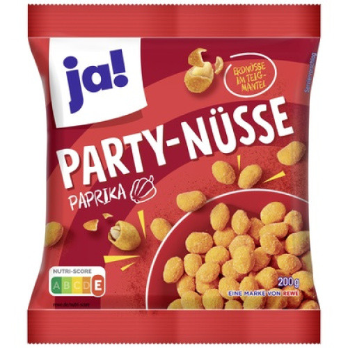 JA! Party Nüsse paprika 200g JA! Party Nüsse paprika 200g