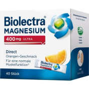 Biolectra Magnesium 400 mg Ultra Direct Orange Pellets Biolectra Magnesium 400 mg Ultra Direct Orange Pellets