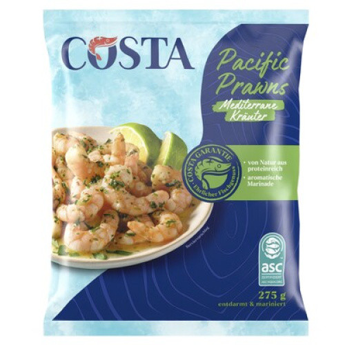 ASC Pacific Prawns Mediterran TK 275g ASC Pacific Prawns Mediterran TK 275g