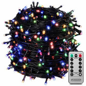monzana® Lichterkette 400 LED mit Fernbedienung 40m bunt monzana® Lichterkette 400 LED mit Fernbedienung 40m bunt
