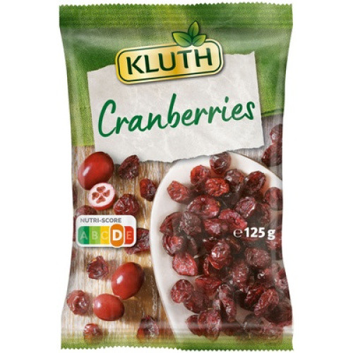 Kluth Cranberries 125g Kluth Cranberries 125g