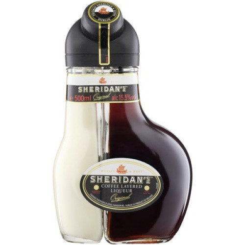 Sheridan Double Liqueur 15,5% 0,5L Sheridan Double Liqueur 15,5% 0,5L