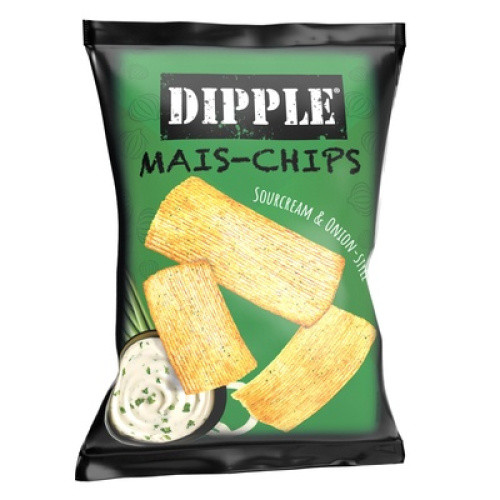 Mais-Chips Sour Cream & Onion Style 90g Mais-Chips Sour Cream & Onion Style 90g
