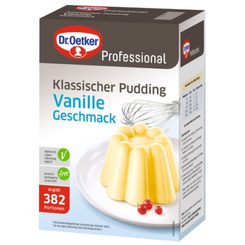 Klassischer Pudding Vanille-Geschmack zum Kochen 2,5kg (erg. ca.382x100g) Klassischer Pudding Vanille-Geschmack zum Kochen 2,5kg (erg. ca.382x100g)