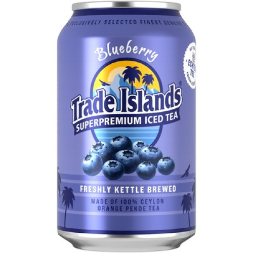 Trade Islands Iced Tea Blueberry 0,33l Trade Islands Iced Tea Blueberry 0,33l