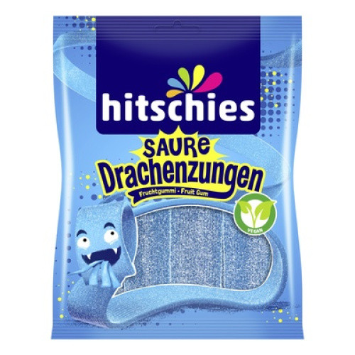 Hitschler Drachenzungen blau sauer 125g Hitschler Drachenzungen blau sauer 125g