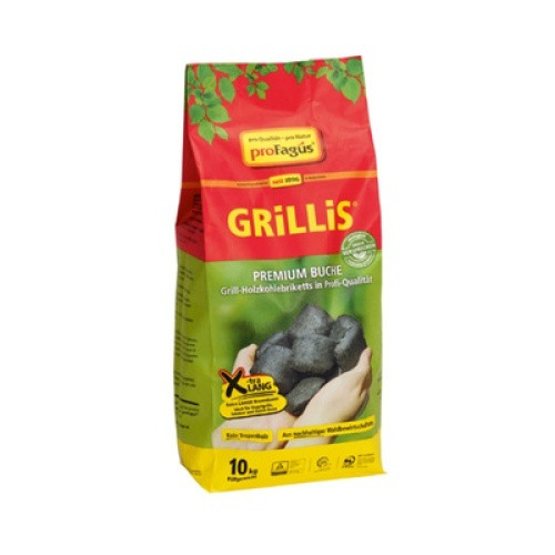 Grillbriketts 10kg Grillis 1St Grillbriketts 10kg Grillis 1St