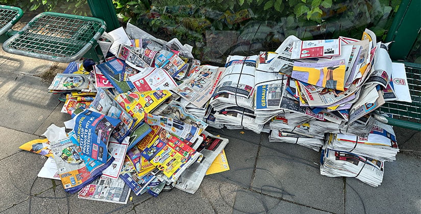 Jeden Sonntag das gleiche Bild