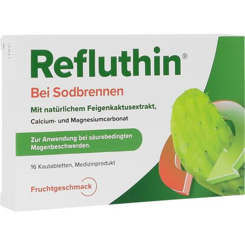 Refluthin bei Sodbrennen, Fruchtgeschmack Kautabletten Refluthin bei Sodbrennen, Fruchtgeschmack Kautabletten