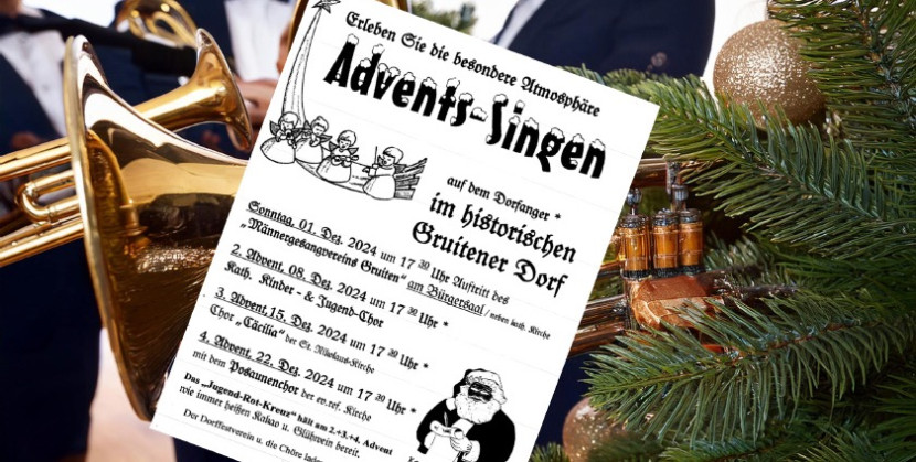 Adventssingen auf dem Dorfanger – Tradition trifft Stimmung