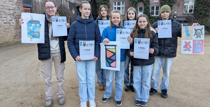 Bunt und auffallend muss er sein – 1. Platz geht an Freiherr-vom-Stein-Gymnasium