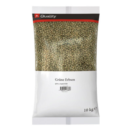 Grüne Erbsen ungeschält 10kg Grüne Erbsen ungeschält 10kg