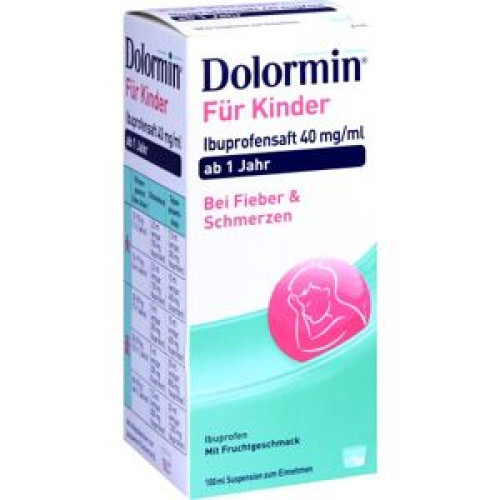 Dolormin für Kinder Ibuprofensaft 40 mg/ml Dolormin für Kinder Ibuprofensaft 40 mg/ml