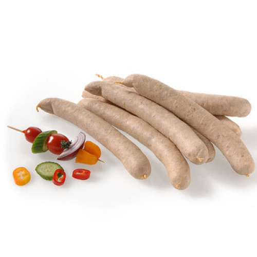 Thüringer Rostbratwurst g.g.A. gebrüht frisch 12x120g Thüringer Rostbratwurst g.g.A. gebrüht frisch 12x120g