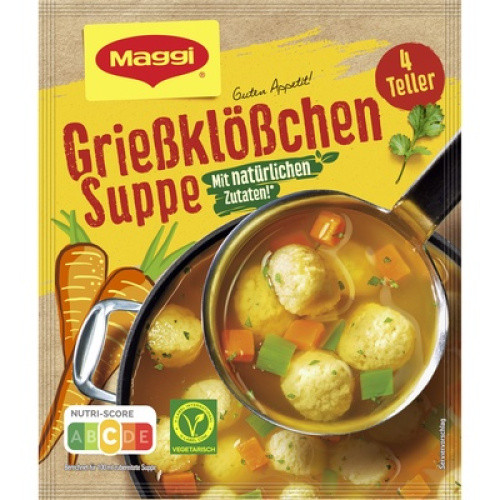 Griessklösschen Suppe Guten Appetit 50g Griessklösschen Suppe Guten Appetit 50g