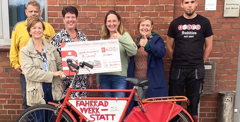 Stadtradeln-Team-Pedal-Sakral-spendet-600-Euro-an-gemeinn-tzige-Fahrradwerkstatt-anzeiger24-de-News
