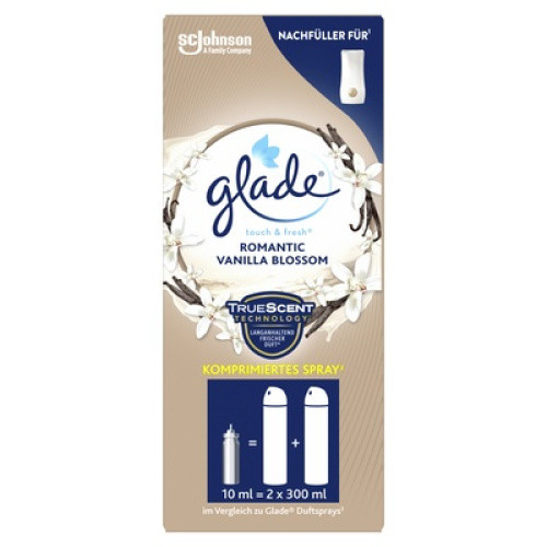 Glade Touch & Fresh Minispray Nachfüller Romantic Vanilla Blossom 10ml Glade Touch & Fresh Minispray Nachfüller Romantic Vanilla Blossom 10ml