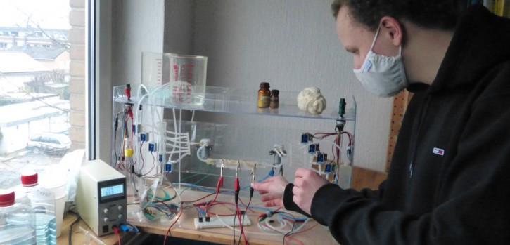 Schüler experimentieren: 1. Platz für Ben Eumann aus Hilden