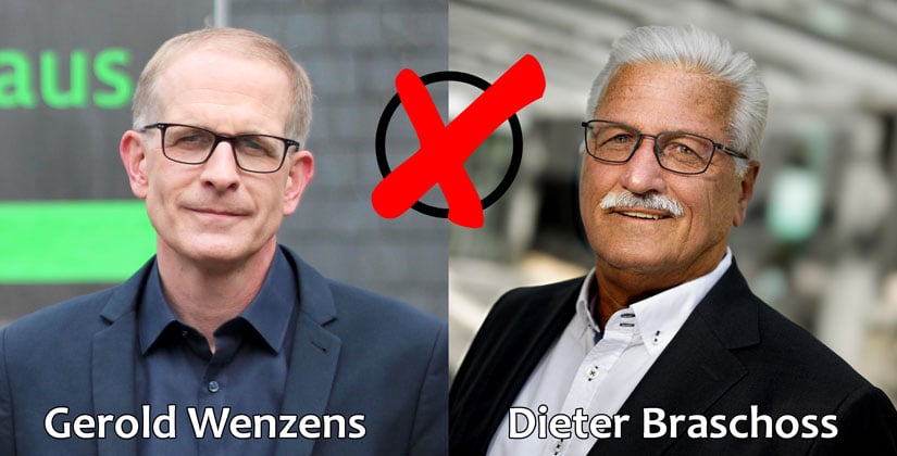 Dieter Braschoss (CDU) und Gerold Wenzens (BGL) - zwei Kandidaten mit guten Absichten